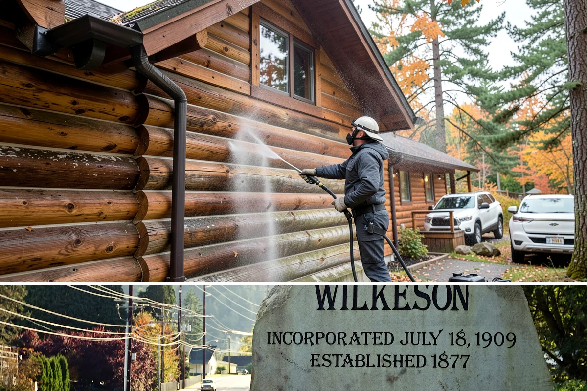 Roof Moss Removal in Wilkeson, Pierce County, WA - Treat moss in late summer or early fall so it dies off before winter rains fuel new growth.