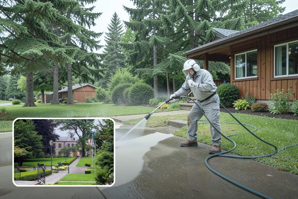 Roof Moss Removal in Woodinville, King County, WA - Removes moisture-trapping moss that damages roofing edges