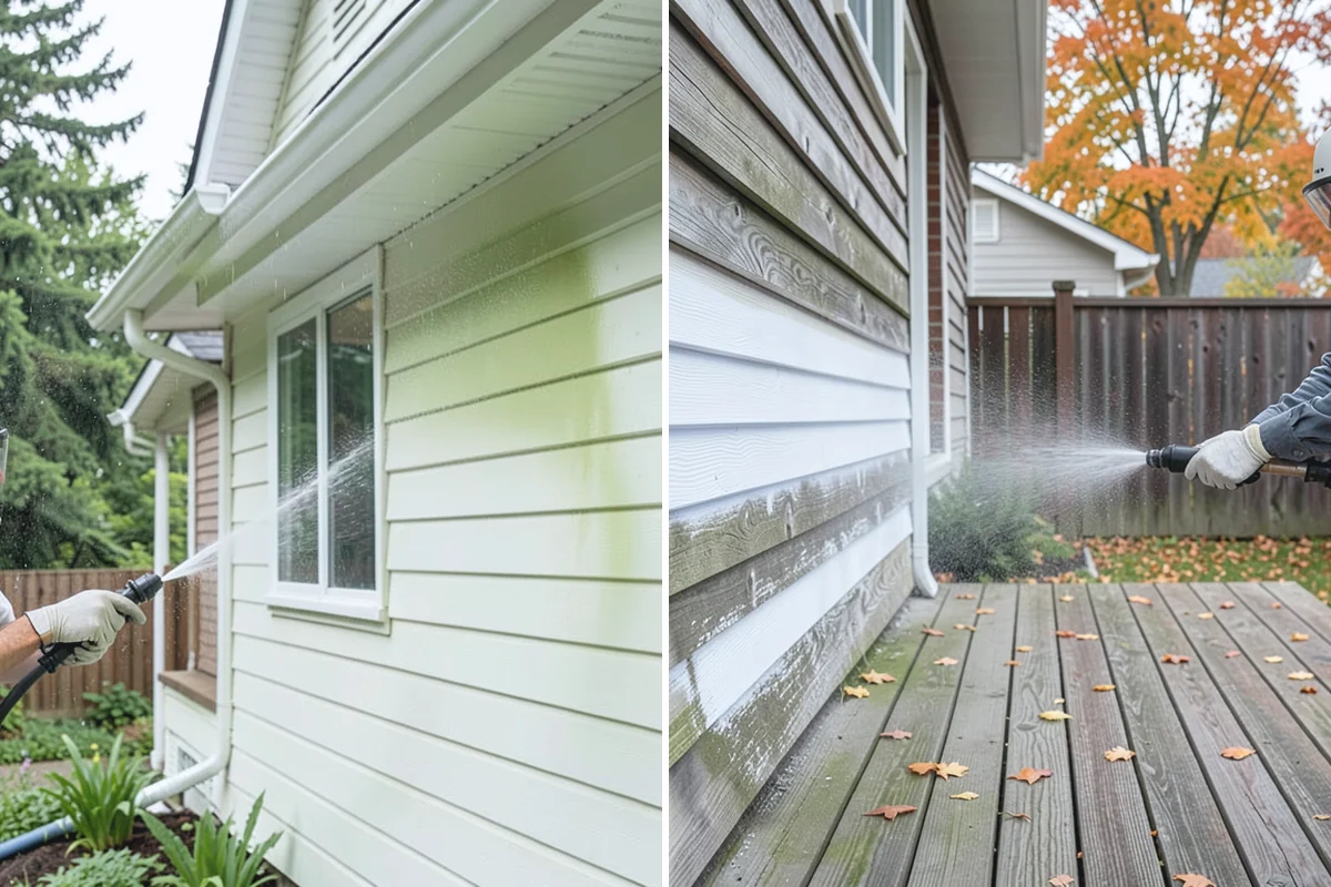 Roof Moss Removal in Woodinville, King County, WA - Survey moss coverage and locate the heaviest colonies