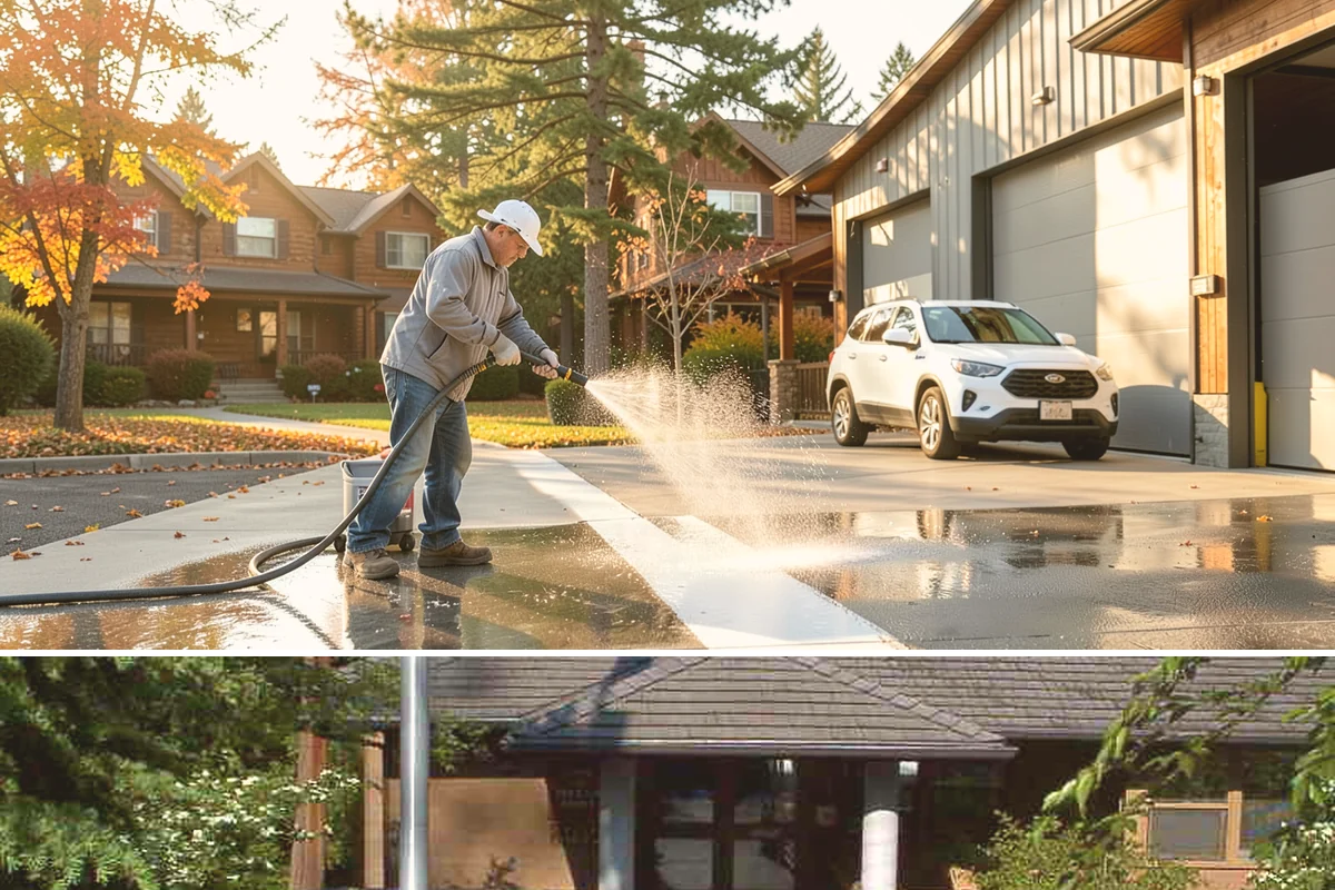 Roof Moss Removal in Yarrow Point, King County, WA - Treat moss in late summer or early fall so it dies off before winter rains fuel new growth.