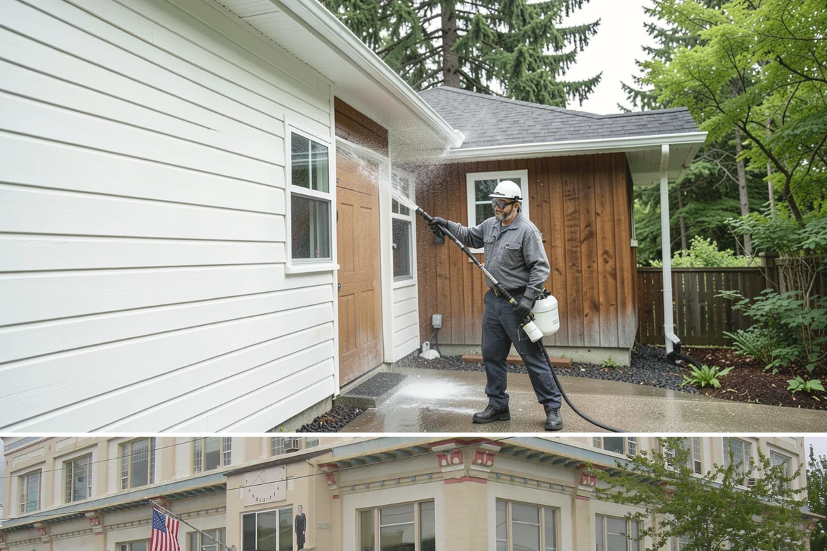 Rust Removal in Anacortes, Skagit County, WA - Rust removal can be performed any time of year, but drier conditions help the treatment dwell without dilution from rain.