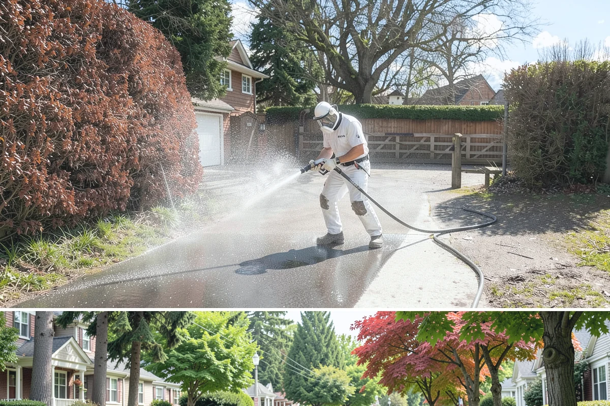Rust Removal in Beaux Arts Village, King County, WA - Rust removal can be performed any time of year, but drier conditions help the treatment dwell without dilution from rain.