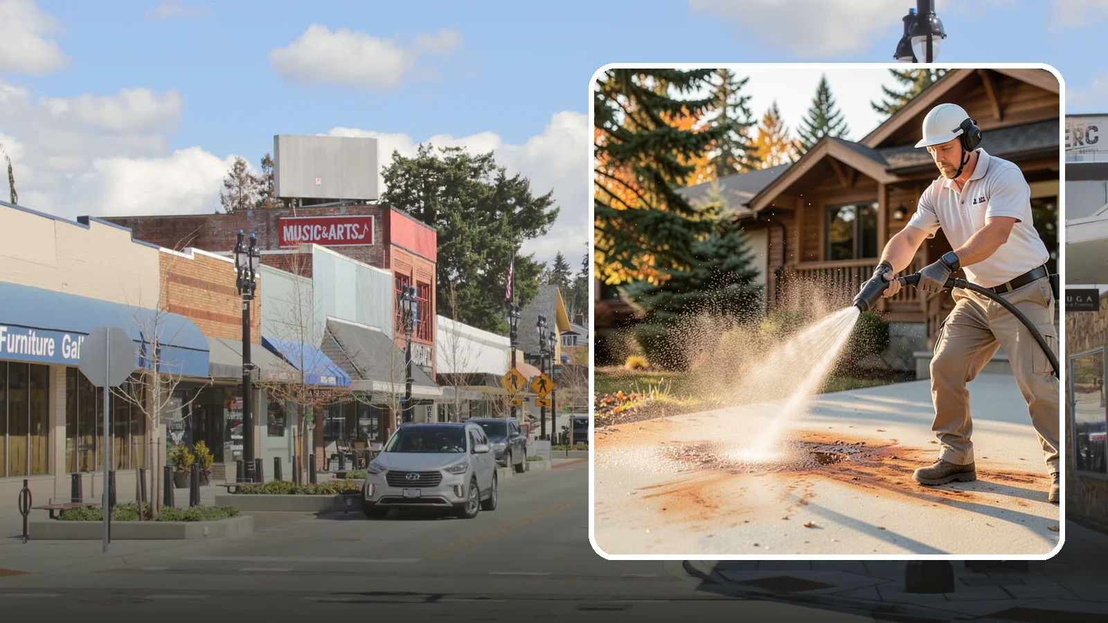 Rust Removal in Bothell, King County, WA - We eliminate rust stains from Washington concrete, siding, and fixtures using targeted treatments that lift the discoloration.