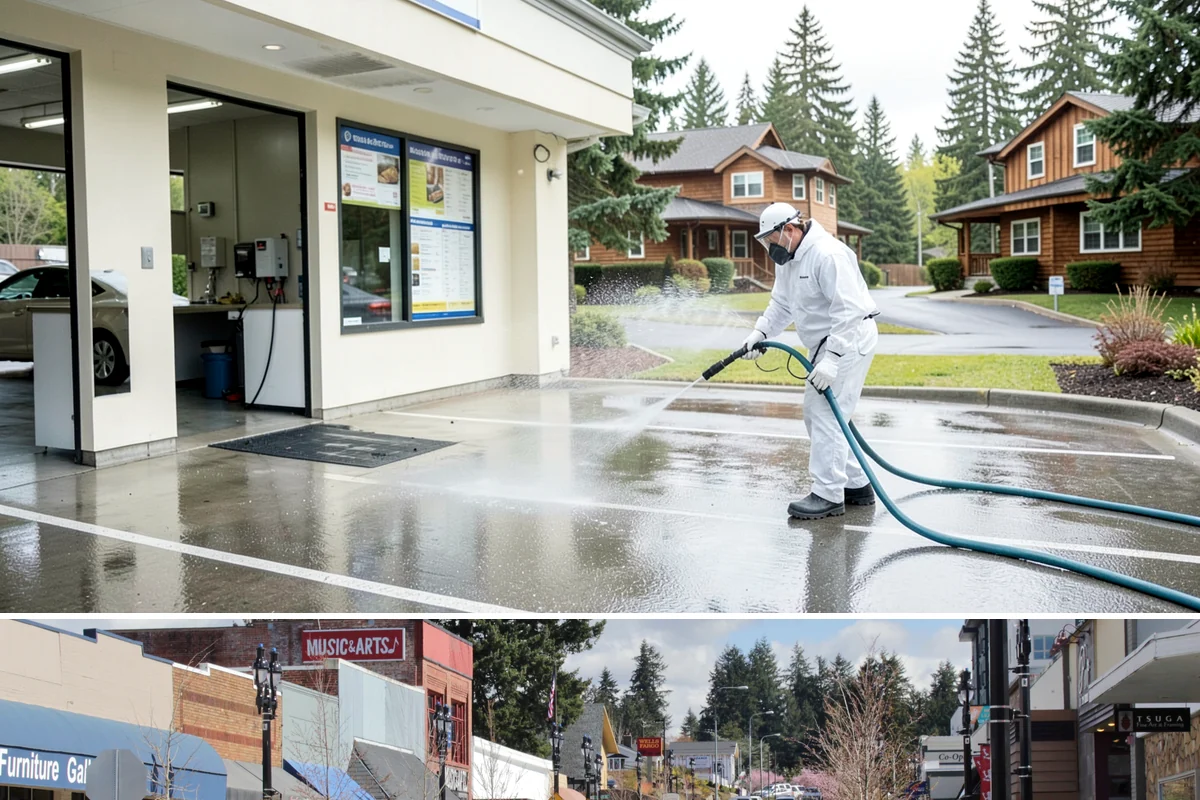 Rust Removal in Bothell, King County, WA - Rust removal can be performed any time of year, but drier conditions help the treatment dwell without dilution from rain.