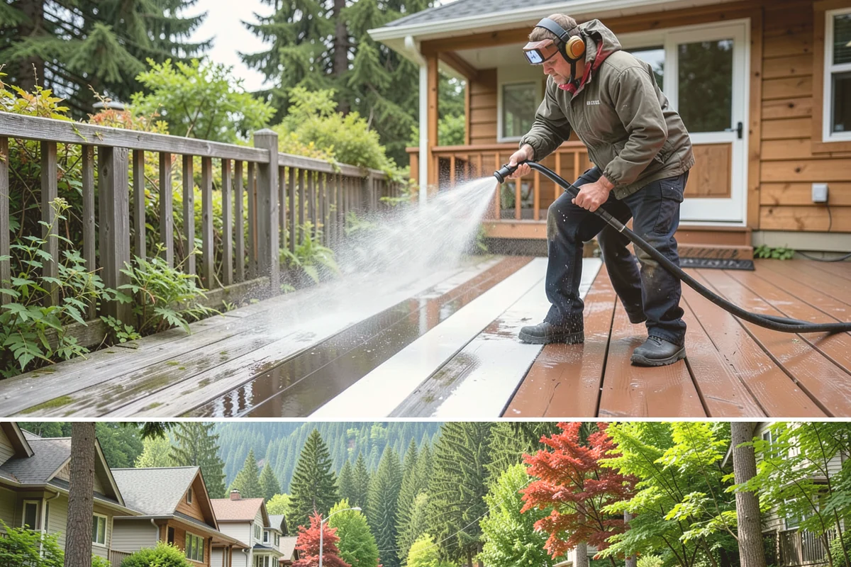 Rust Removal in Darrington, Snohomish County, WA - Rust removal can be performed any time of year, but drier conditions help the treatment dwell without dilution from rain.