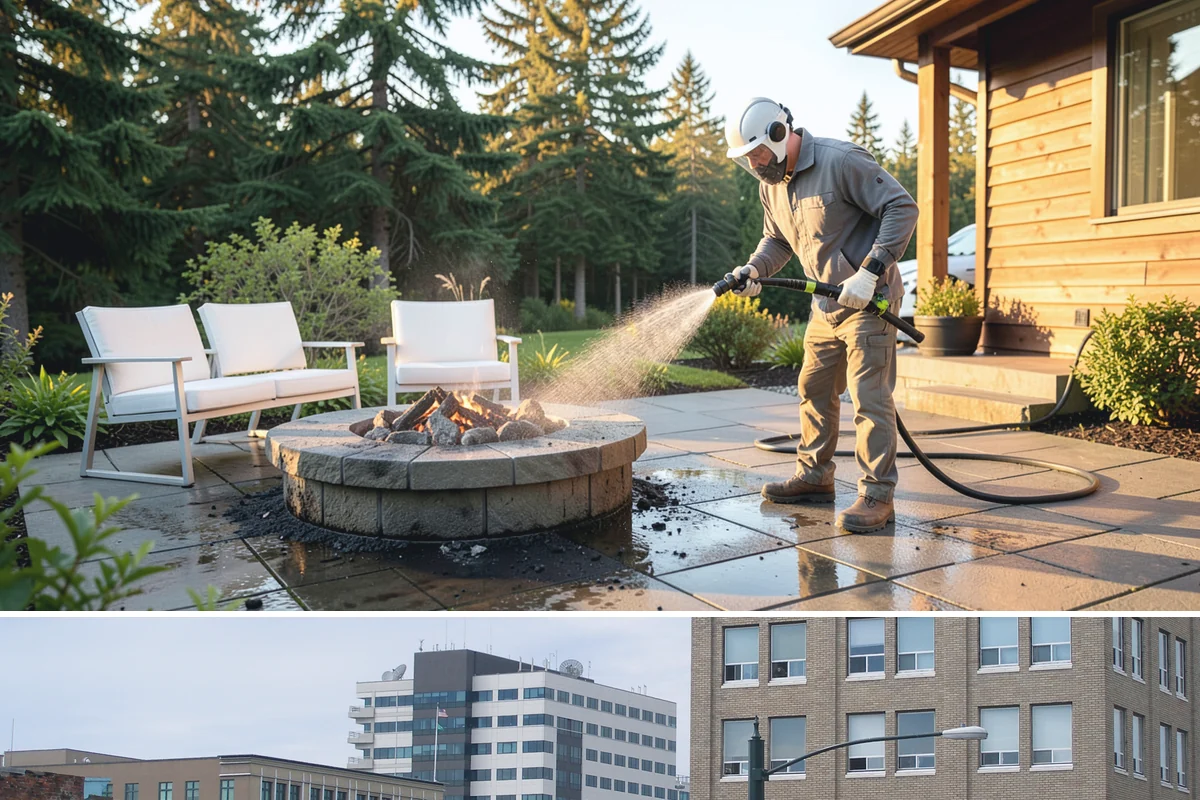 Rust Removal in Everett, Snohomish County, WA - Rust removal can be performed any time of year, but drier conditions help the treatment dwell without dilution from rain.