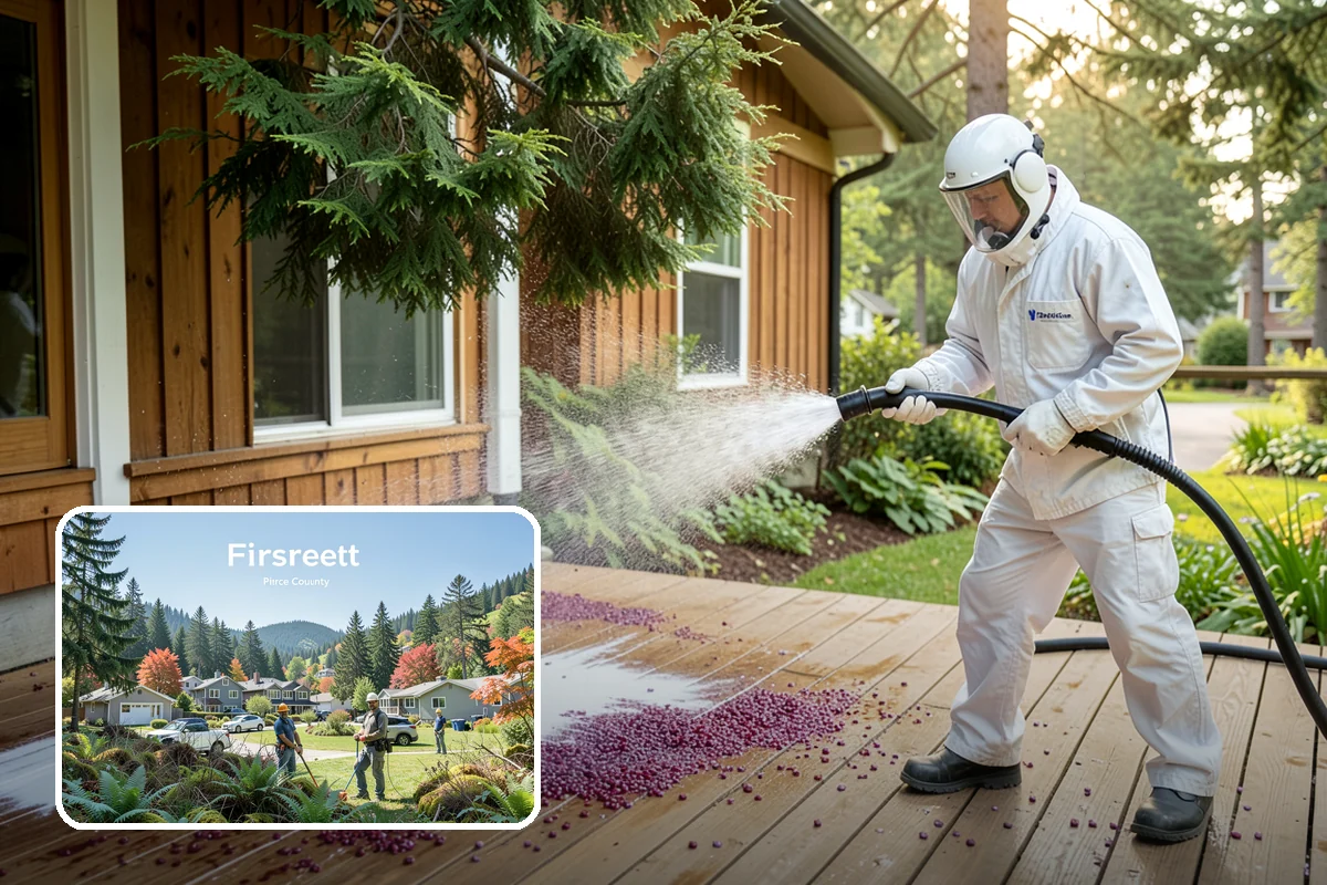 Rust Removal in Fircrest, Pierce County, WA - Dissolves rust rather than smearing it