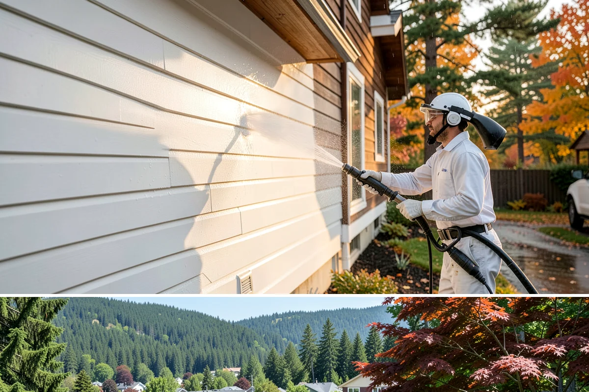 Rust Removal in Index, Snohomish County, WA - Rust removal can be performed any time of year, but drier conditions help the treatment dwell without dilution from rain.