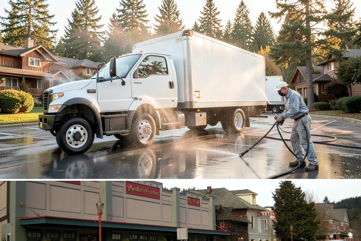 Rust Removal in Issaquah, King County, WA - Rust removal can be performed any time of year, but drier conditions help the treatment dwell without dilution from rain.
