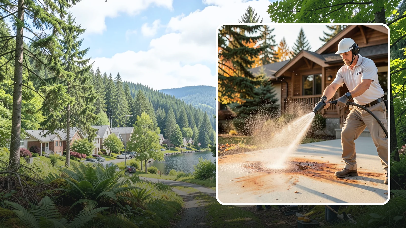 Rust Removal in Lake Forest Park, King County, WA - We eliminate rust stains from Washington concrete, siding, and fixtures using targeted treatments that lift the discoloration.