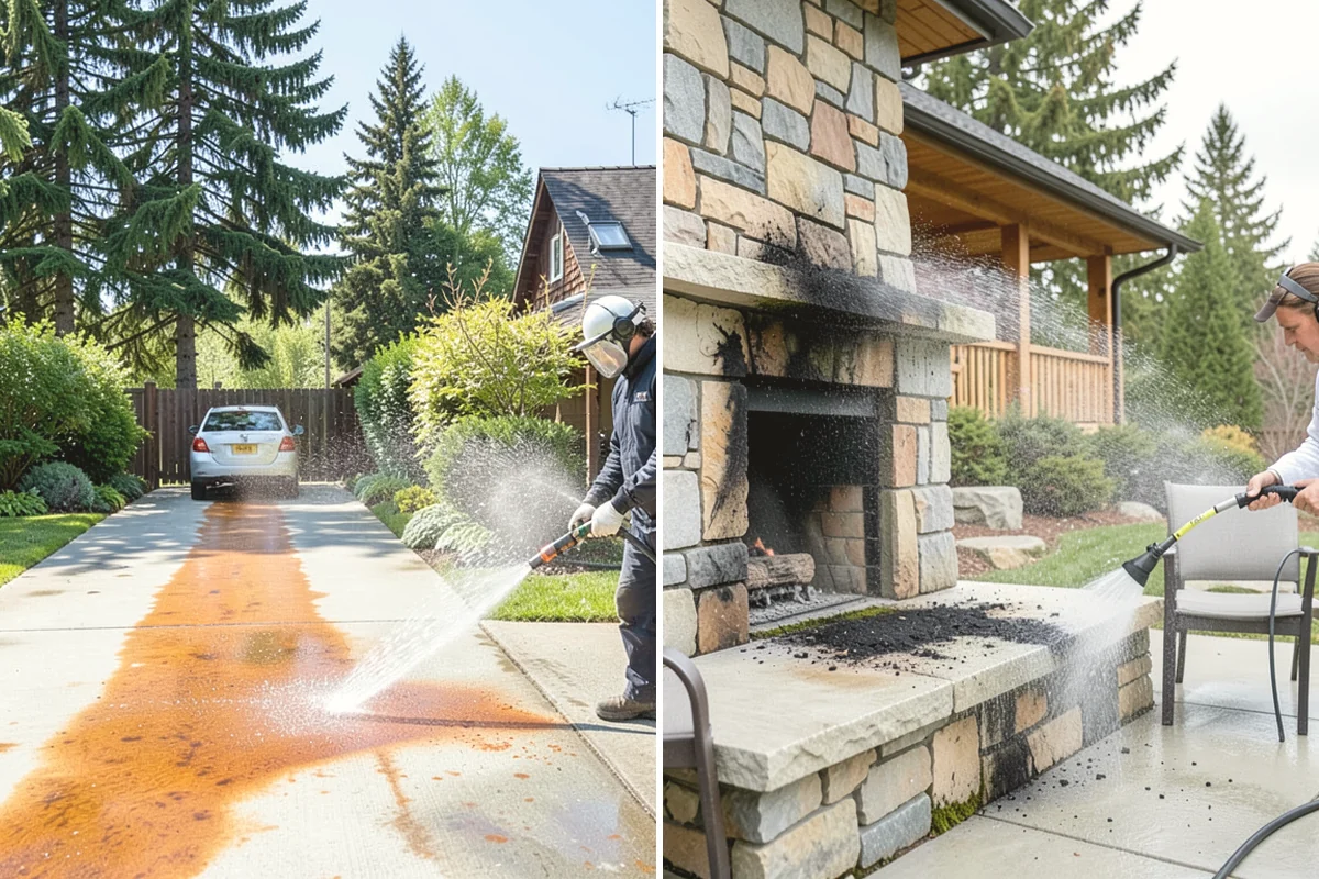 Rust Removal in Mill Creek, Snohomish County, WA - Test the stain and surface for the right remover