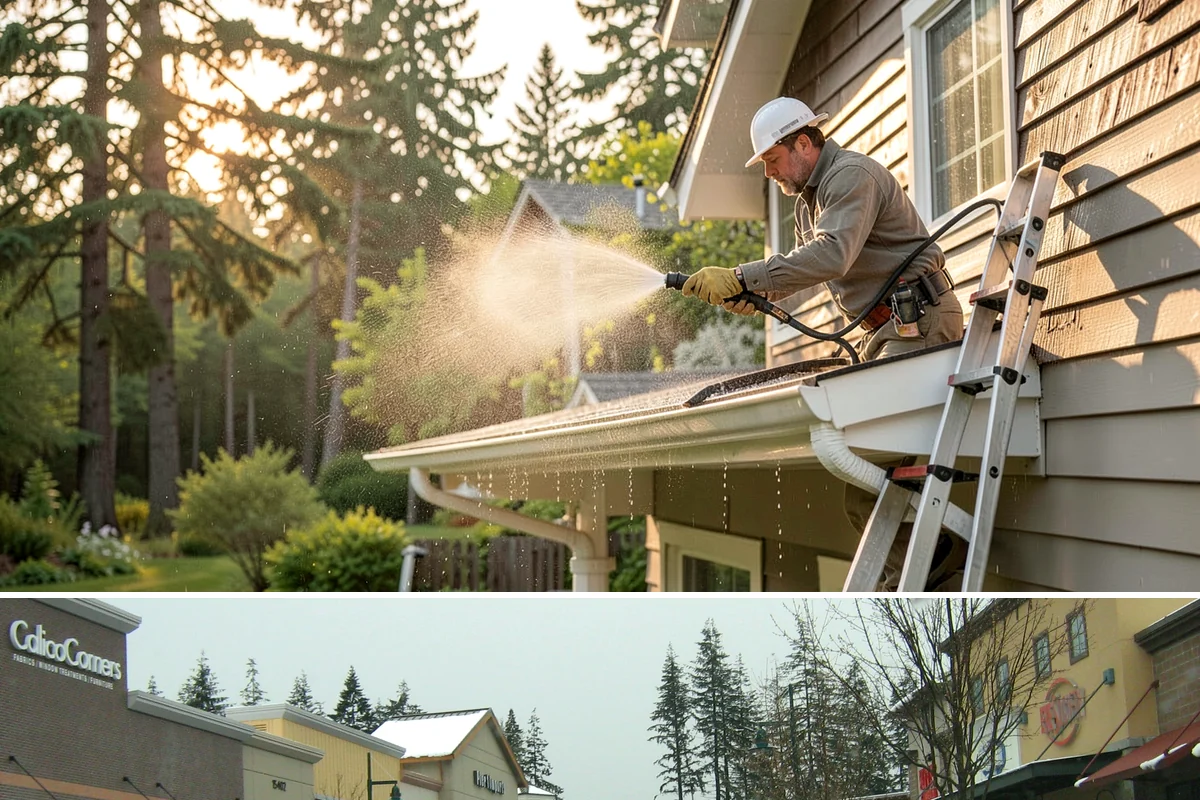 Rust Removal in Mill Creek, Snohomish County, WA - Rust removal can be performed any time of year, but drier conditions help the treatment dwell without dilution from rain.