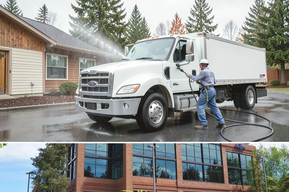 Rust Removal in Mountlake Terrace, Snohomish County, WA - Rust removal can be performed any time of year, but drier conditions help the treatment dwell without dilution from rain.