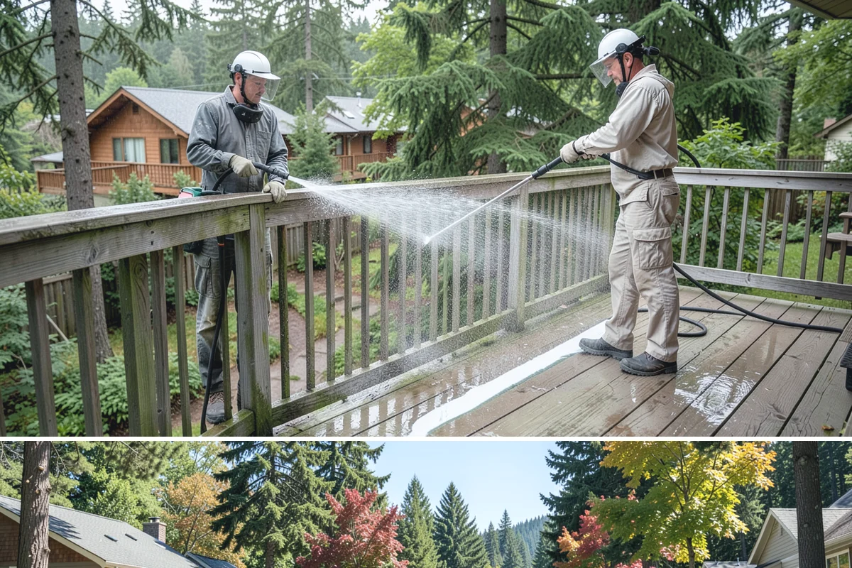 Rust Removal in Orting, Pierce County, WA - Rust removal can be performed any time of year, but drier conditions help the treatment dwell without dilution from rain.
