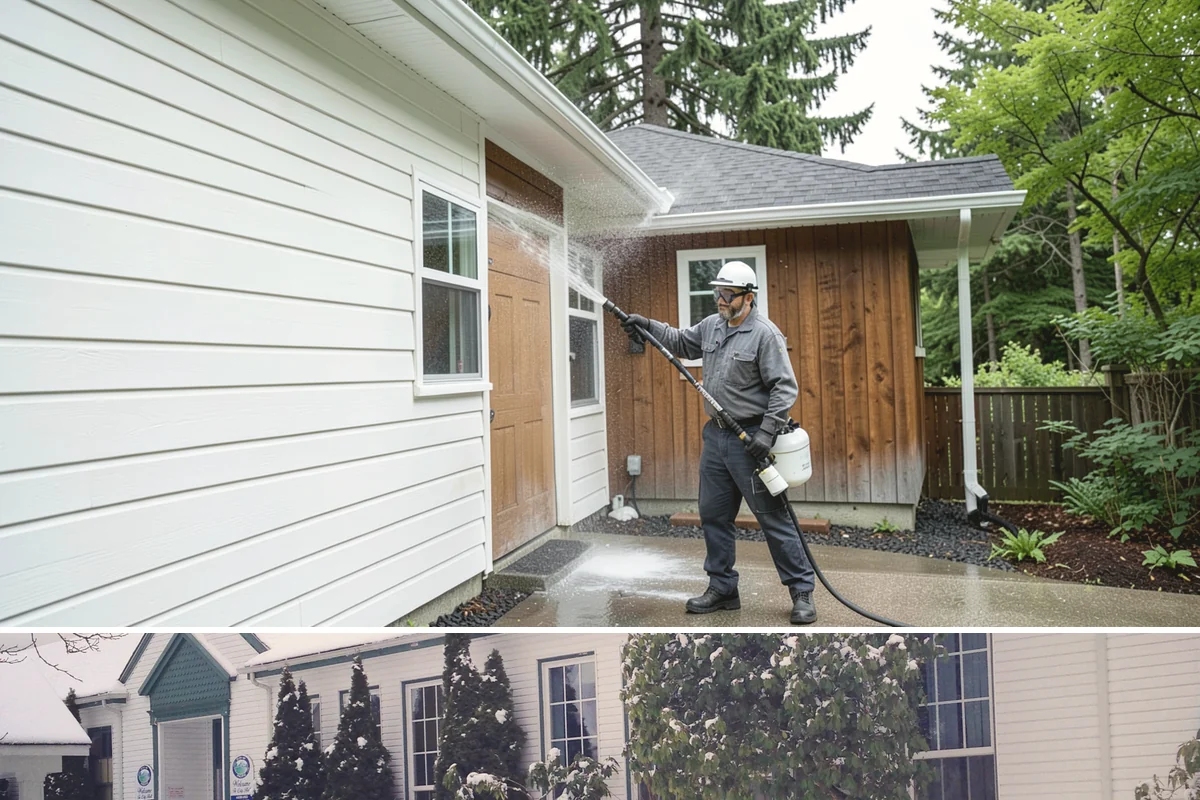 Rust Removal in Pacific, King County, WA - Rust removal can be performed any time of year, but drier conditions help the treatment dwell without dilution from rain.