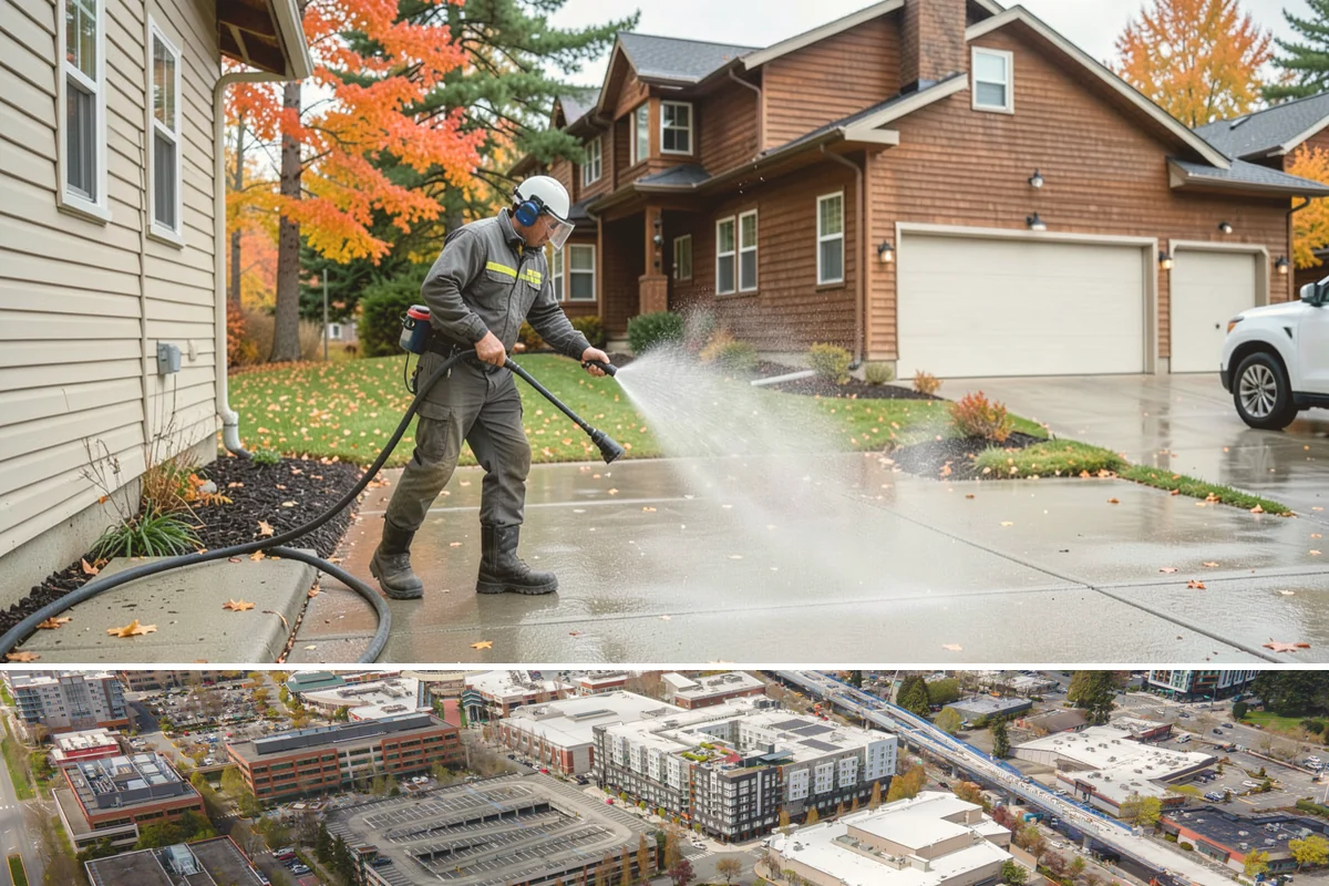 Rust Removal in Redmond, King County, WA - Rust removal can be performed any time of year, but drier conditions help the treatment dwell without dilution from rain.