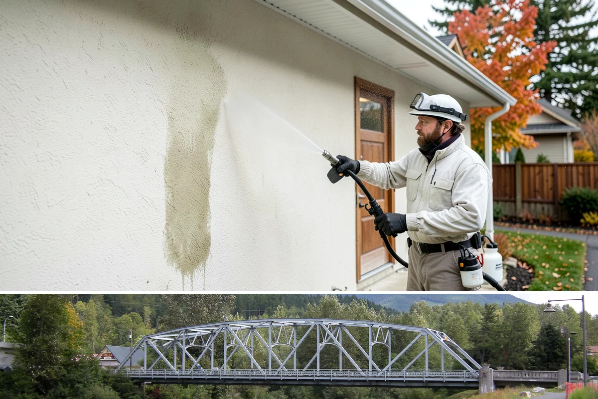 Rust Removal in Skykomish, King County, WA - Rust removal can be performed any time of year, but drier conditions help the treatment dwell without dilution from rain.