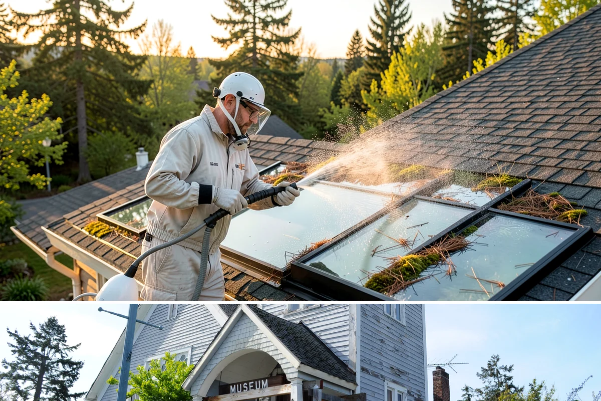 Rust Removal in Steilacoom, Pierce County, WA - Rust removal can be performed any time of year, but drier conditions help the treatment dwell without dilution from rain.