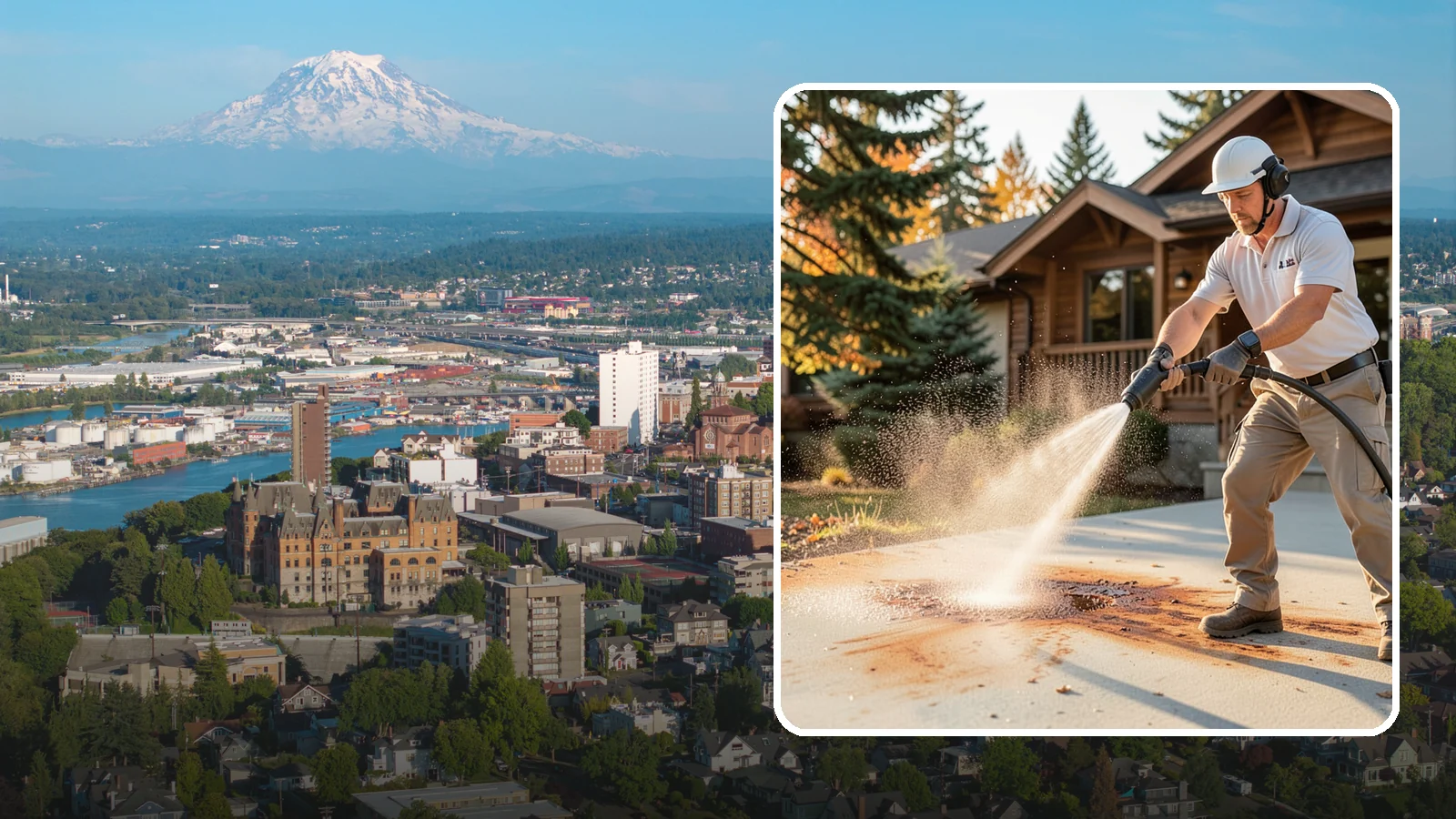 Rust Removal in Tacoma, Pierce County, WA - We eliminate rust stains from Washington concrete, siding, and fixtures using targeted treatments that lift the discoloration.