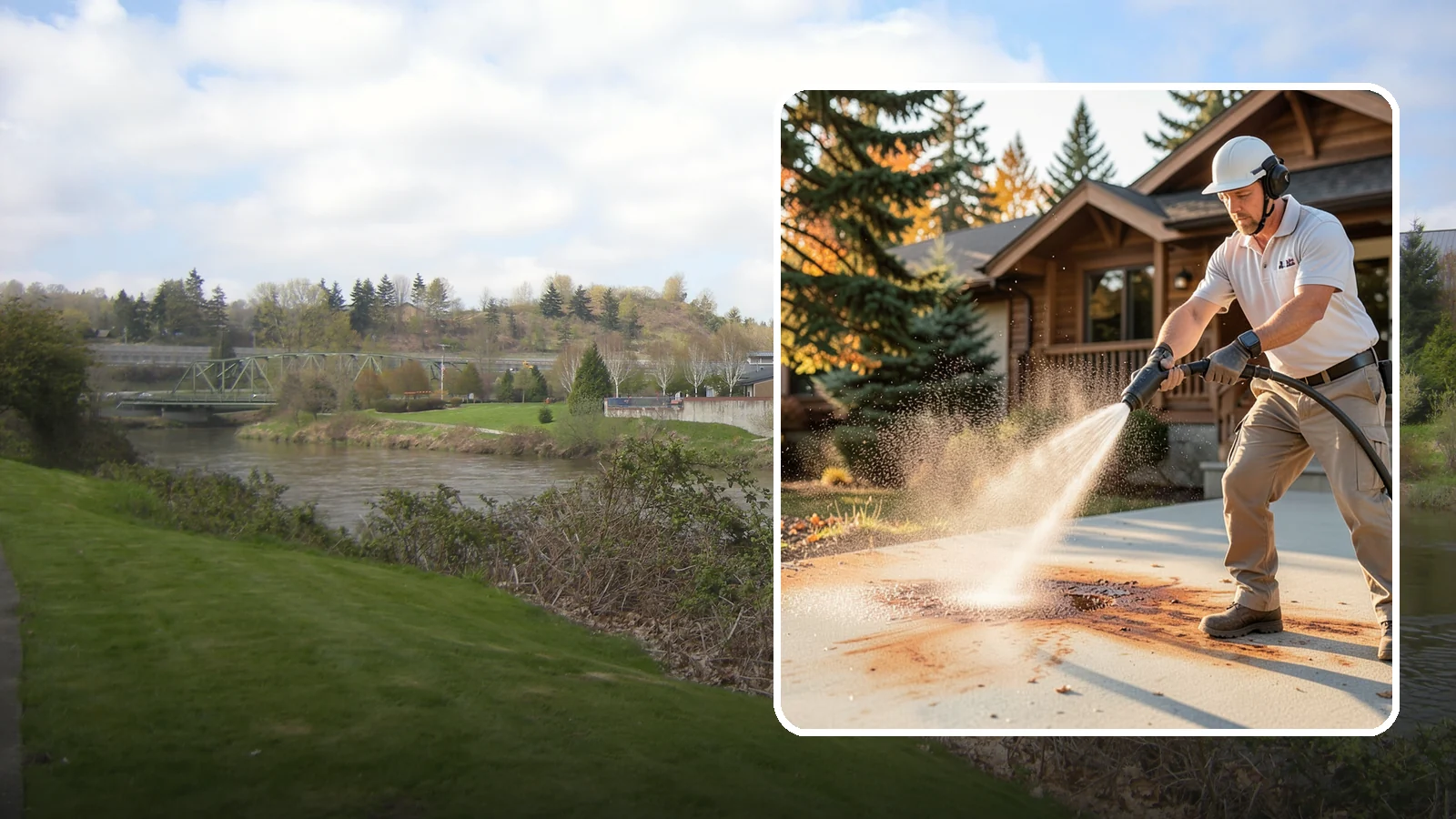 Rust Removal in Tukwila, King County, WA - We eliminate rust stains from Washington concrete, siding, and fixtures using targeted treatments that lift the discoloration.