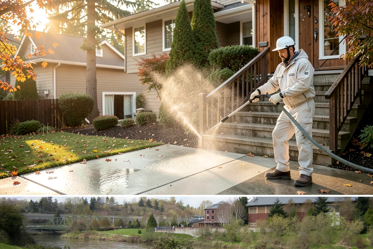Rust Removal in Tukwila, King County, WA - Rust removal can be performed any time of year, but drier conditions help the treatment dwell without dilution from rain.