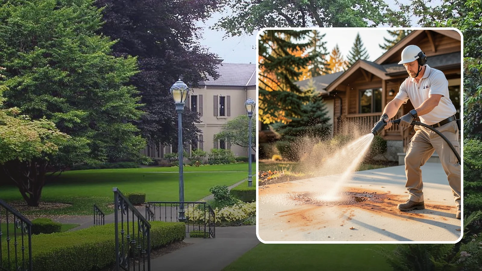 Rust Removal in Woodinville, King County, WA - We eliminate rust stains from Washington concrete, siding, and fixtures using targeted treatments that lift the discoloration.