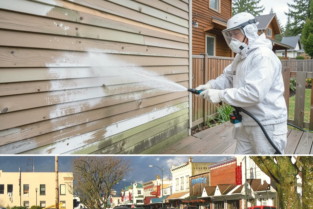 RV Washing in Arlington, Snohomish County, WA - RVs are best washed in spring before travel season and again before winter storage to prevent algae from settling in.