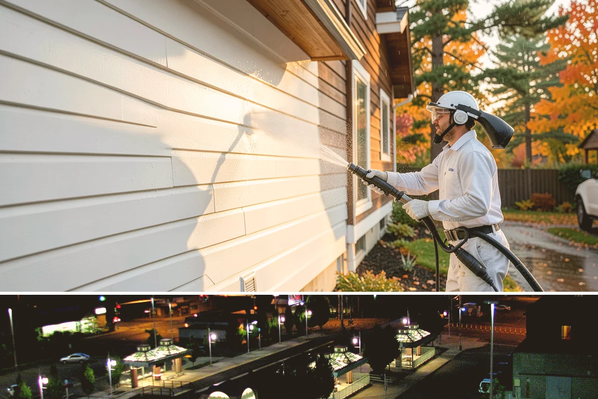 RV Washing in Auburn, King County, WA - RVs are best washed in spring before travel season and again before winter storage to prevent algae from settling in.