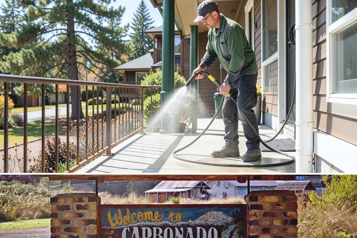 RV Washing in Carbonado, Pierce County, WA - RVs are best washed in spring before travel season and again before winter storage to prevent algae from settling in.
