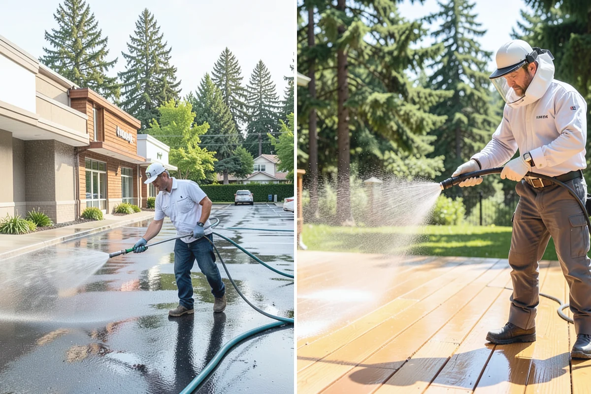 RV Washing in Darrington, Snohomish County, WA - Rinse loose grime and inspect seals