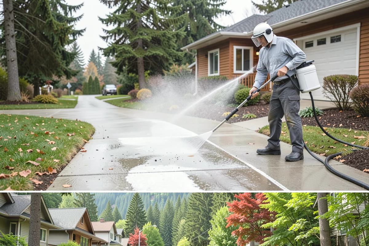 RV Washing in Darrington, Snohomish County, WA - RVs are best washed in spring before travel season and again before winter storage to prevent algae from settling in.