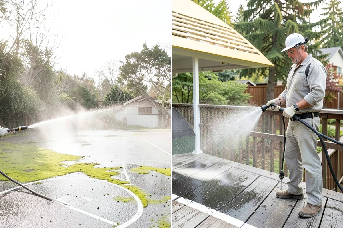 RV Washing in DuPont, Pierce County, WA - Rinse loose grime and inspect seals