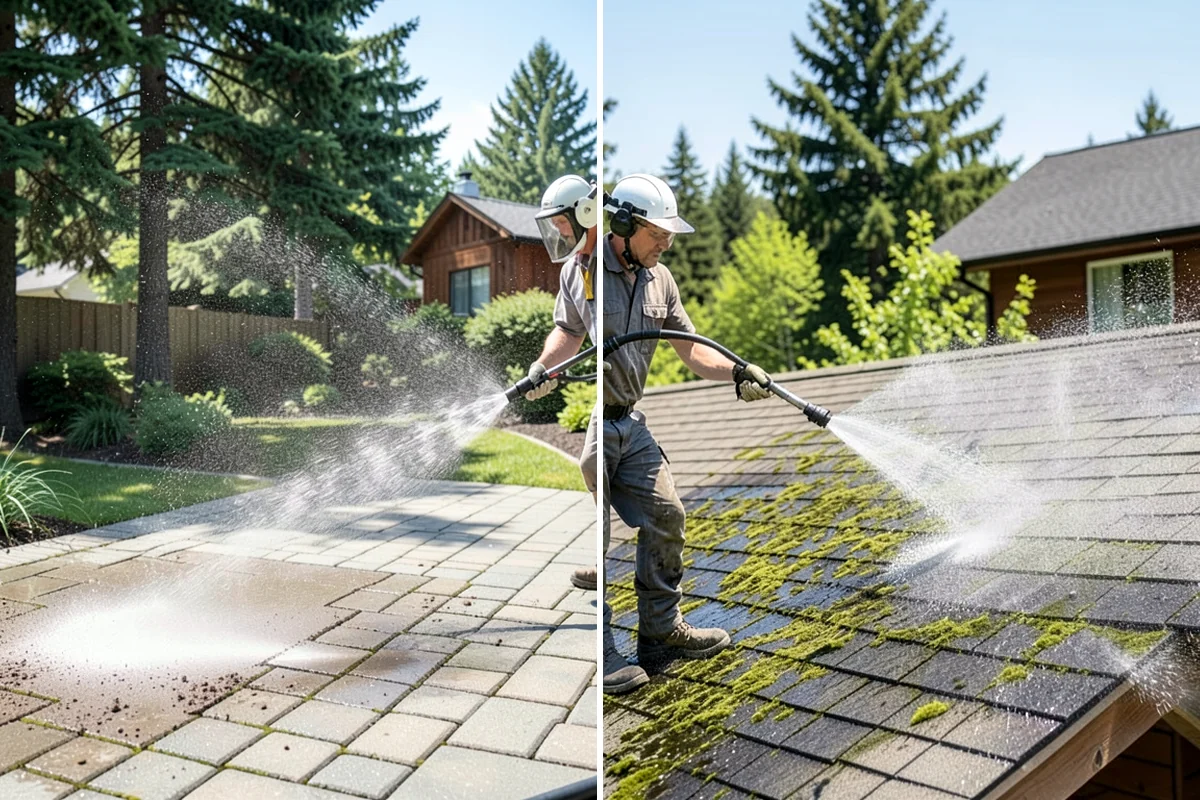 RV Washing in Federal Way, King County, WA - Rinse loose grime and inspect seals