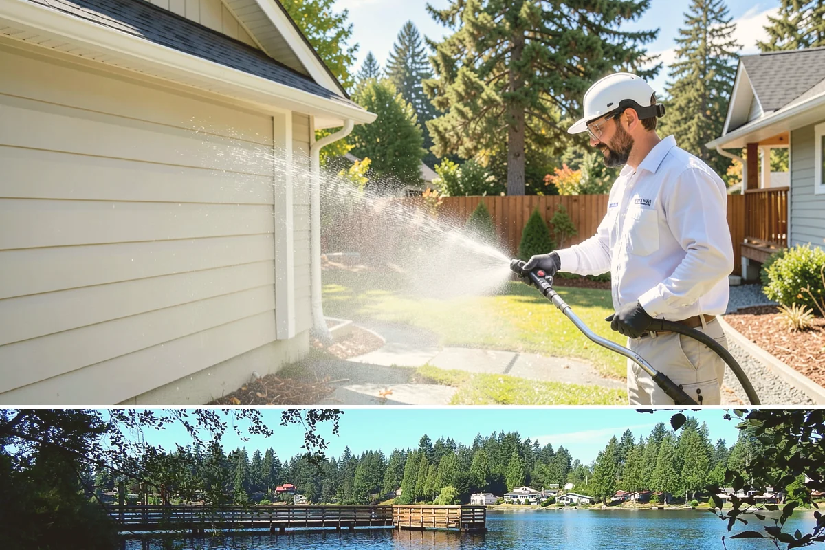 RV Washing in Federal Way, King County, WA - RVs are best washed in spring before travel season and again before winter storage to prevent algae from settling in.