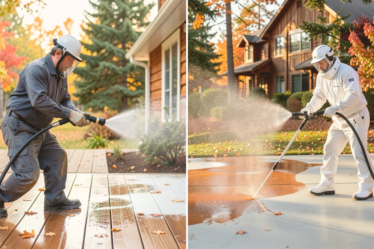 RV Washing in Fife, Pierce County, WA - Rinse loose grime and inspect seals
