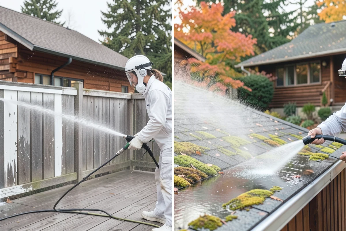 RV Washing in Gold Bar, Snohomish County, WA - Rinse loose grime and inspect seals