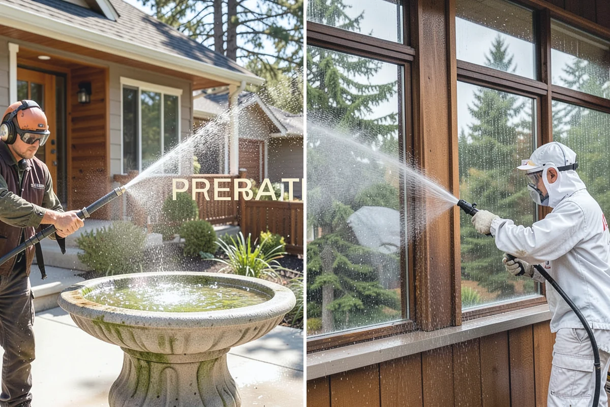 RV Washing in Granite Falls, Snohomish County, WA - Rinse loose grime and inspect seals
