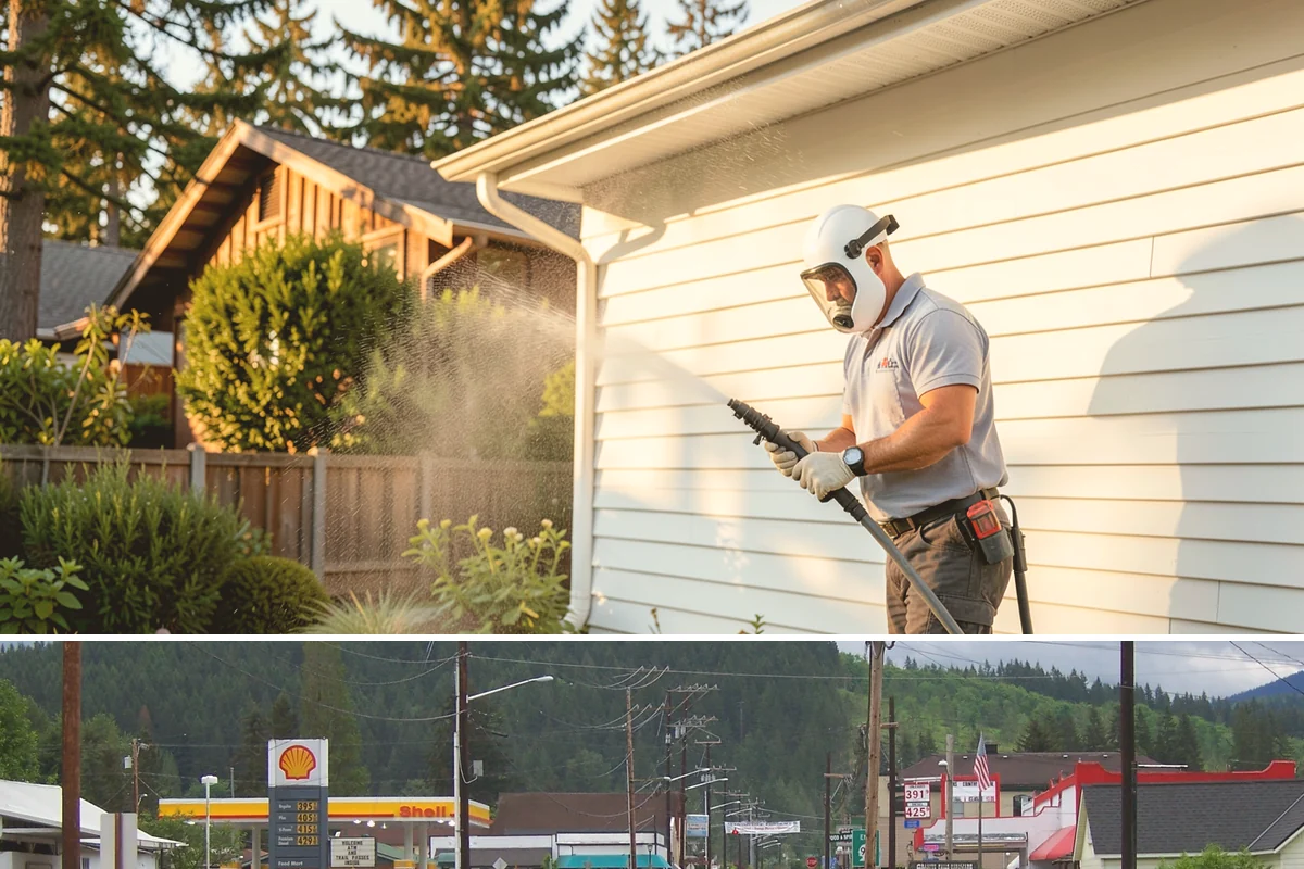 RV Washing in Granite Falls, Snohomish County, WA - RVs are best washed in spring before travel season and again before winter storage to prevent algae from settling in.