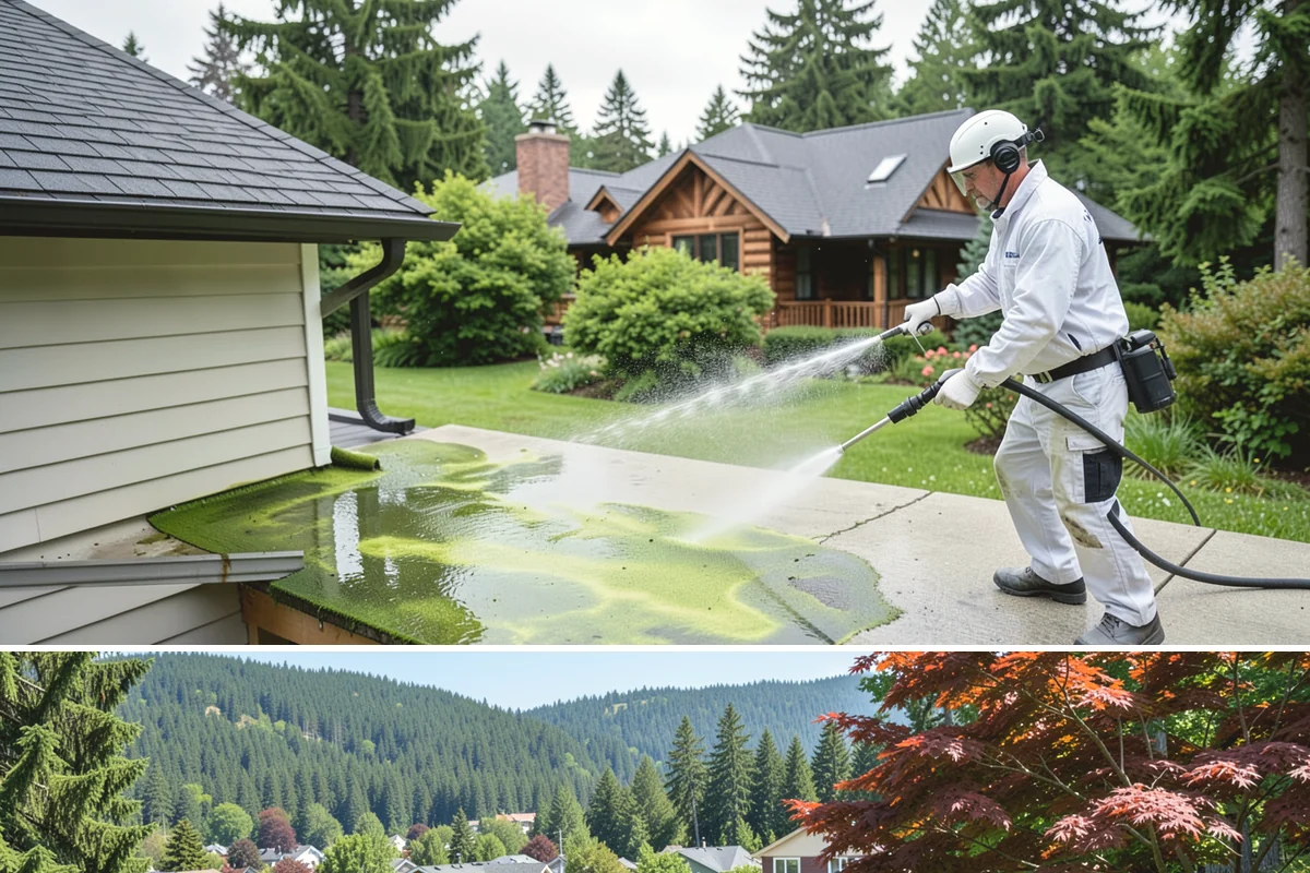 RV Washing in Index, Snohomish County, WA - RVs are best washed in spring before travel season and again before winter storage to prevent algae from settling in.