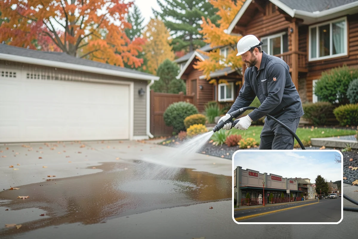 RV Washing in Issaquah, King County, WA - Removes black streaks below the roofline