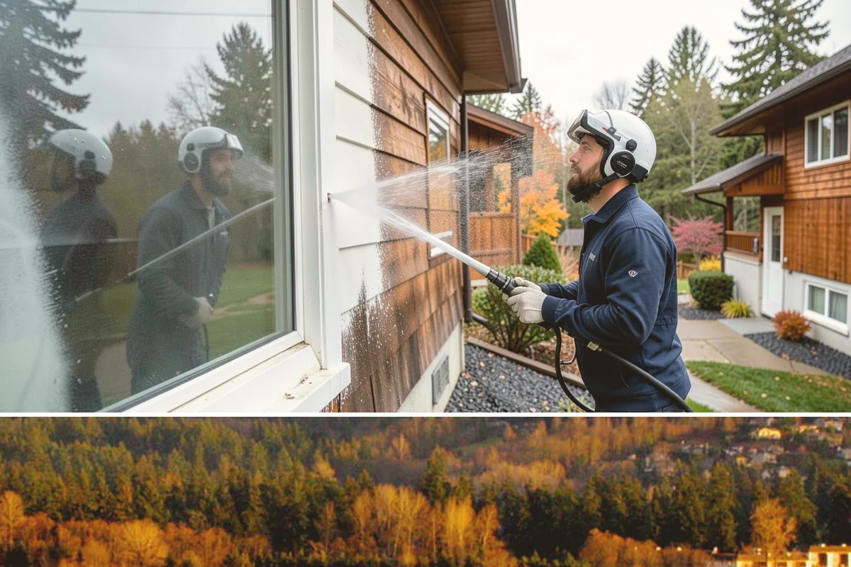 RV Washing in Kenmore, King County, WA - RVs are best washed in spring before travel season and again before winter storage to prevent algae from settling in.