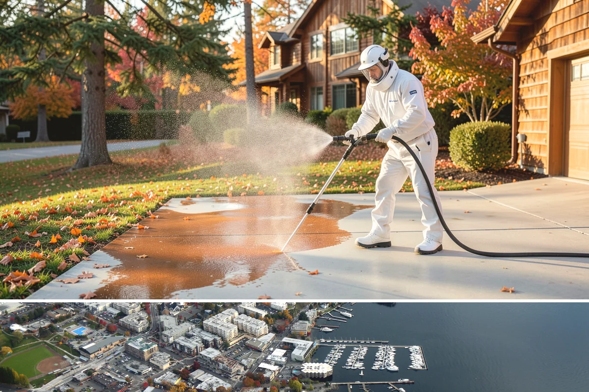 RV Washing in Kirkland, King County, WA - RVs are best washed in spring before travel season and again before winter storage to prevent algae from settling in.