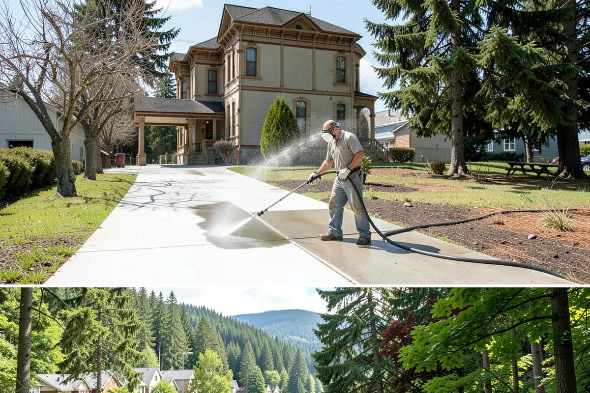 RV Washing in Lake Forest Park, King County, WA - RVs are best washed in spring before travel season and again before winter storage to prevent algae from settling in.