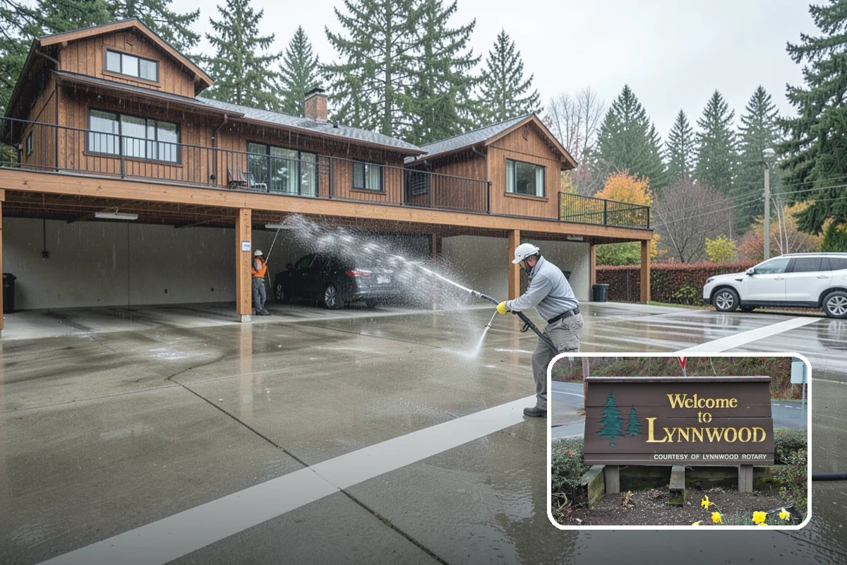 RV Washing in Lynnwood, Snohomish County, WA - Removes black streaks below the roofline
