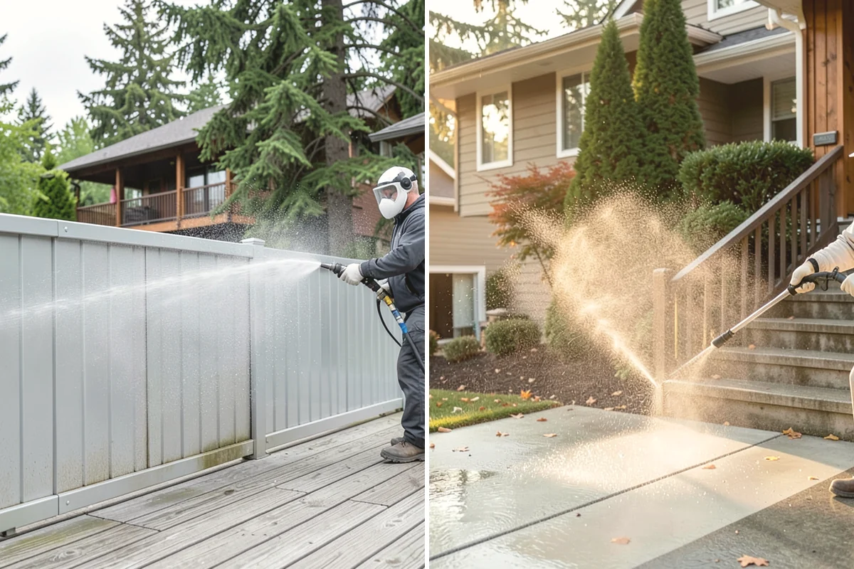 RV Washing in Mercer Island, King County, WA - Rinse loose grime and inspect seals