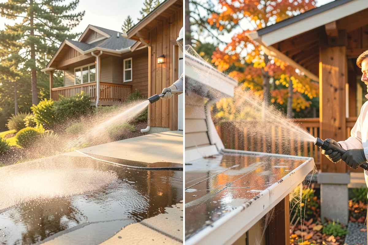 RV Washing in Mill Creek, Snohomish County, WA - Rinse loose grime and inspect seals
