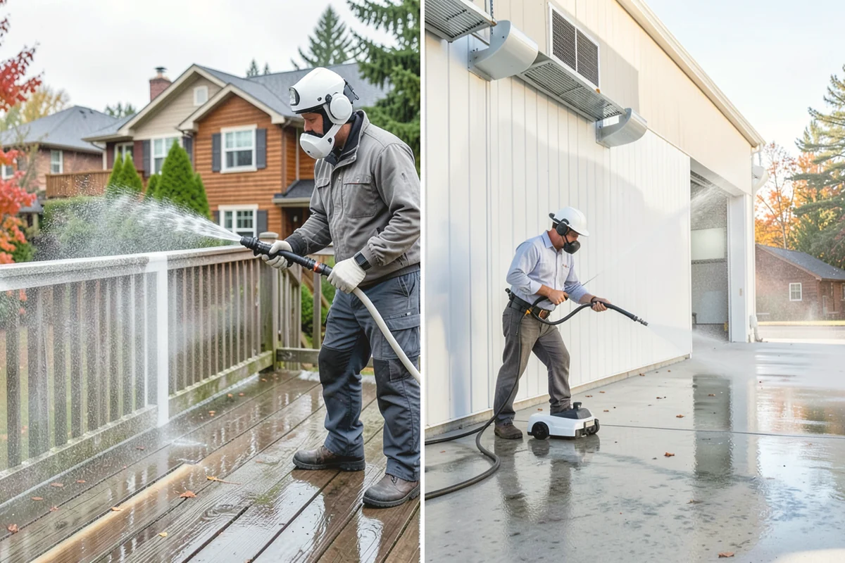 RV Washing in Monroe, Snohomish County, WA - Rinse loose grime and inspect seals