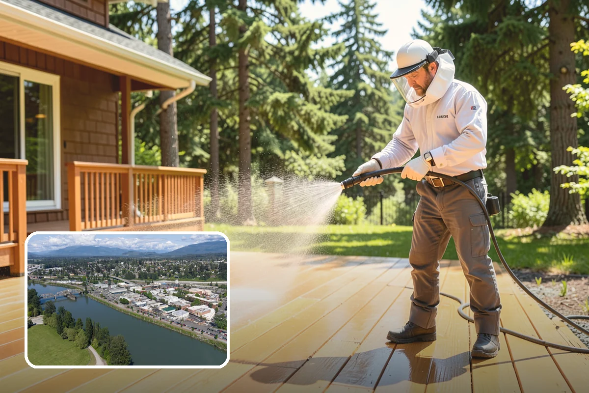 RV Washing in Mount Vernon, Skagit County, WA - Removes black streaks below the roofline