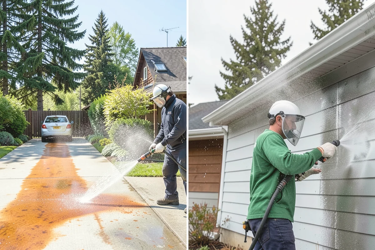 RV Washing in Mukilteo, Snohomish County, WA - Rinse loose grime and inspect seals