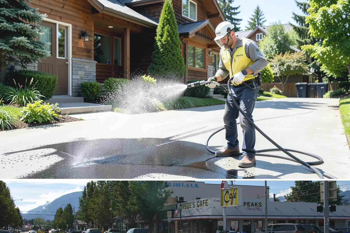 RV Washing in North Bend, King County, WA - RVs are best washed in spring before travel season and again before winter storage to prevent algae from settling in.